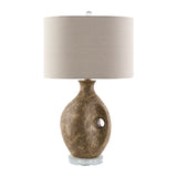 Modern European furniture - Painted Vase Inspired Table Lamp - www.oroa.com