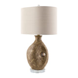 Modern European furniture - Painted Vase Inspired Table Lamp - www.oroa.com