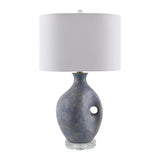 Modern European furniture - Painted Vase Inspired Table Lamp - www.oroa.com