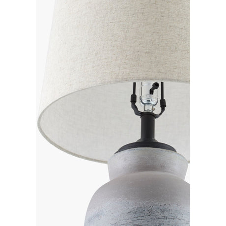Modern European furniture - Gray Paper Accent Table Lamp - www.oroa.com