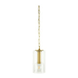 Modern European furniture - Clear Glass Accent Pendant Light - www.oroa.com
