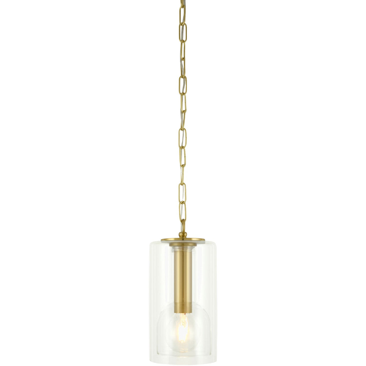 Modern European furniture - Clear Glass Accent Pendant Light - www.oroa.com