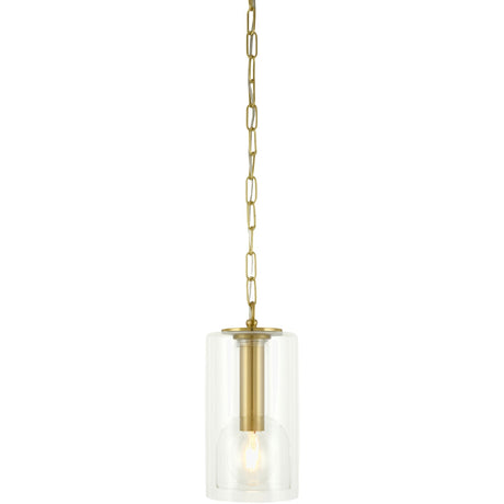 Modern European furniture - Clear Glass Accent Pendant Light - www.oroa.com