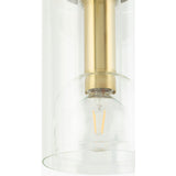 Modern European furniture - Clear Glass Accent Pendant Light - www.oroa.com
