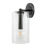 Modern European furniture - Clear Glass Wall Lamp - www.oroa.com