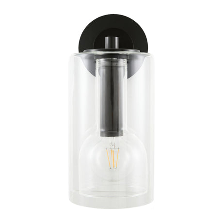Modern European furniture - Clear Glass Wall Lamp - www.oroa.com