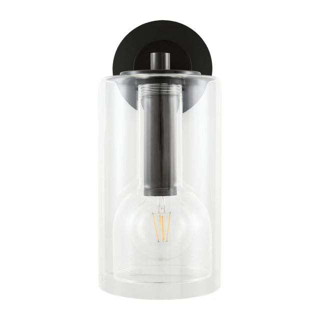 Modern European furniture - Clear Glass Wall Lamp - www.oroa.com