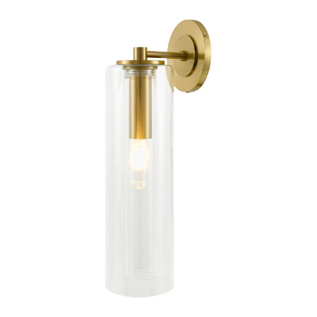 Modern European furniture - Tubular Clear Glass Wall Lamp - www.oroa.com