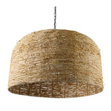 Modern European furniture - Rattan Dome Pendant Lamp - www.oroa.com