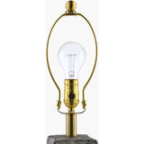 Modern European furniture - Twisted Ceramic Accent Table Lamp - www.oroa.com