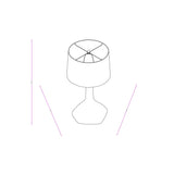 Modern European furniture - Ceramic White Linen Table Lamp - www.oroa.com