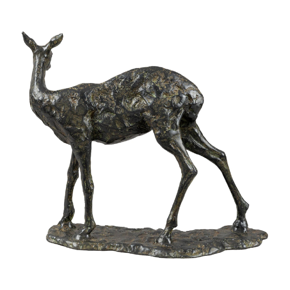 Modern European furniture - Antiqued Iron Decorative Sculpture - www.oroa.com