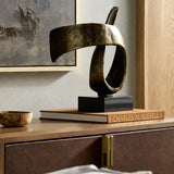 Modern European furniture - Antiqued Iron Decorative Sculpture - www.oroa.com
