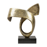Modern European furniture - Antiqued Iron Decorative Sculpture - www.oroa.com
