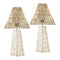 Modern European furniture - Braided Rattan Travertine Table Lamp - www.oroa.com