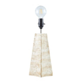 Modern European furniture - Braided Rattan Travertine Table Lamp - www.oroa.com