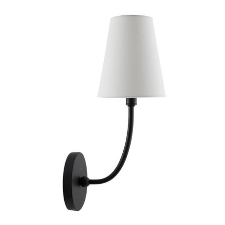Modern European furniture - White Cotton Shade Wall Lamp  - www.oroa.com