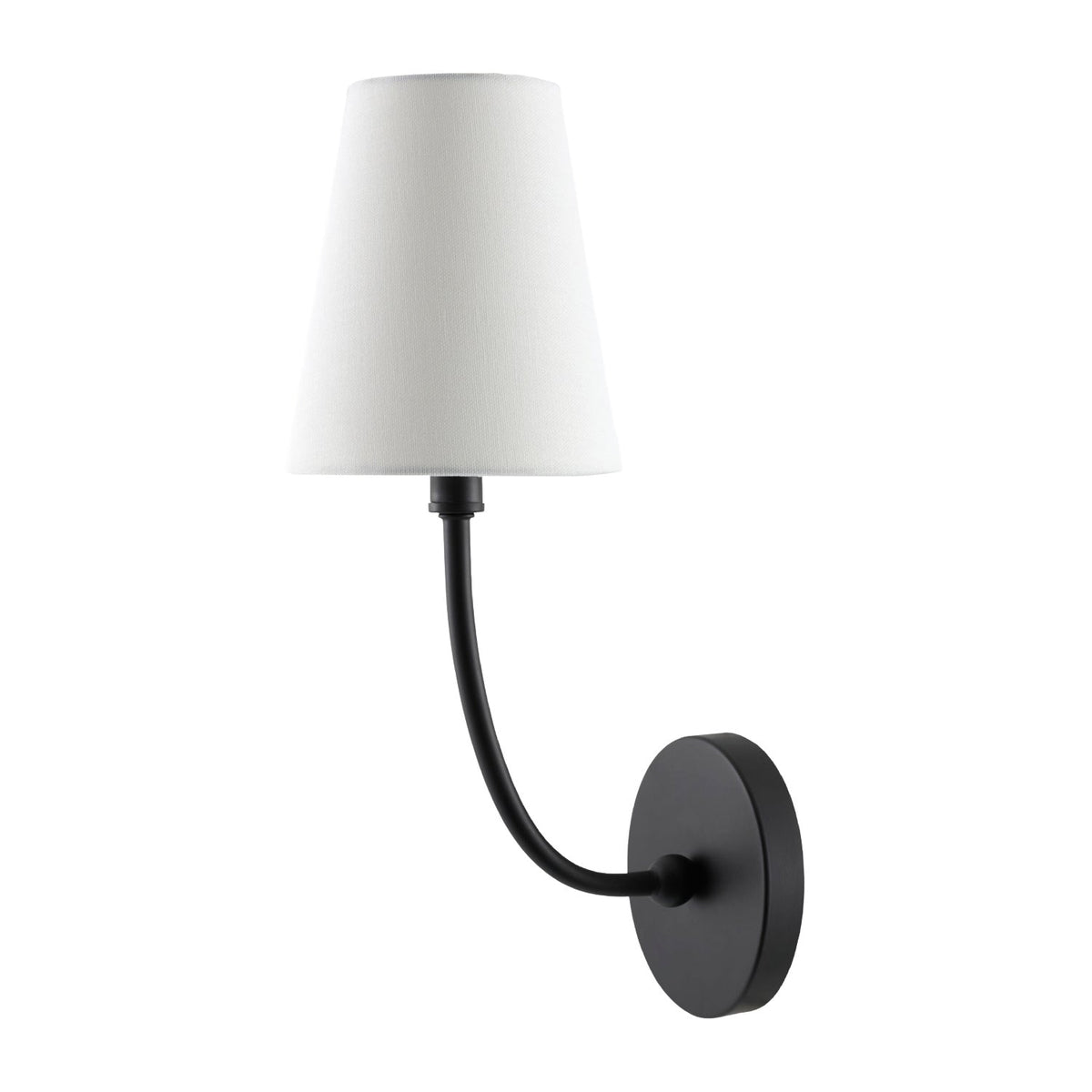 Modern European furniture - White Cotton Shade Wall Lamp  - www.oroa.com