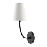 Modern European furniture - White Cotton Shade Wall Lamp  - www.oroa.com