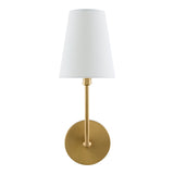 Modern European furniture - White Cotton Shade Wall Lamp  - www.oroa.com