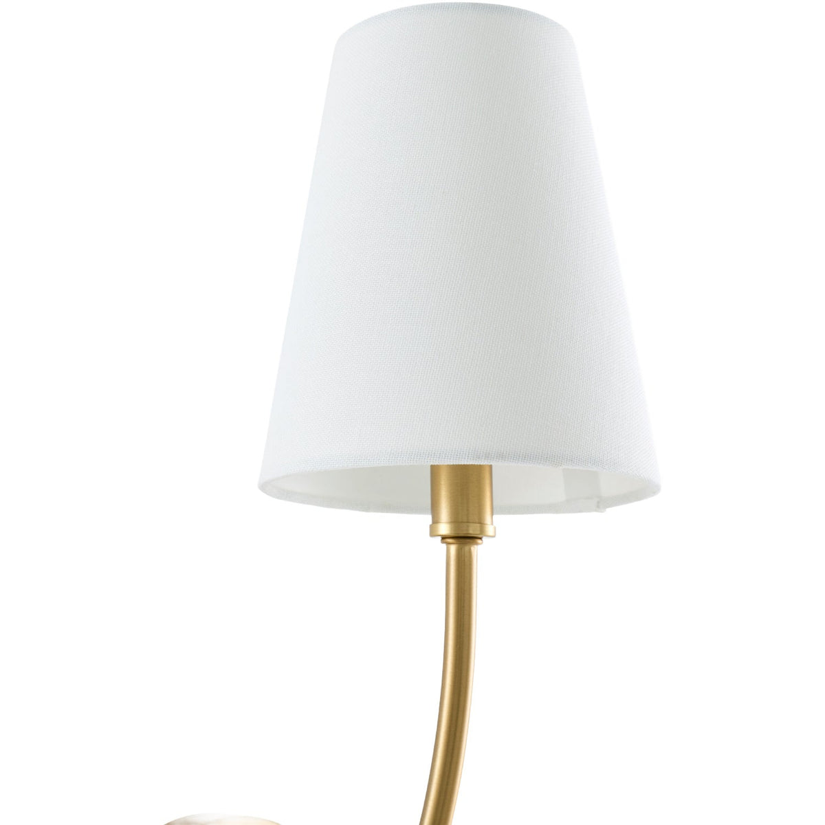 Modern European furniture - White Cotton Shade Wall Lamp  - www.oroa.com
