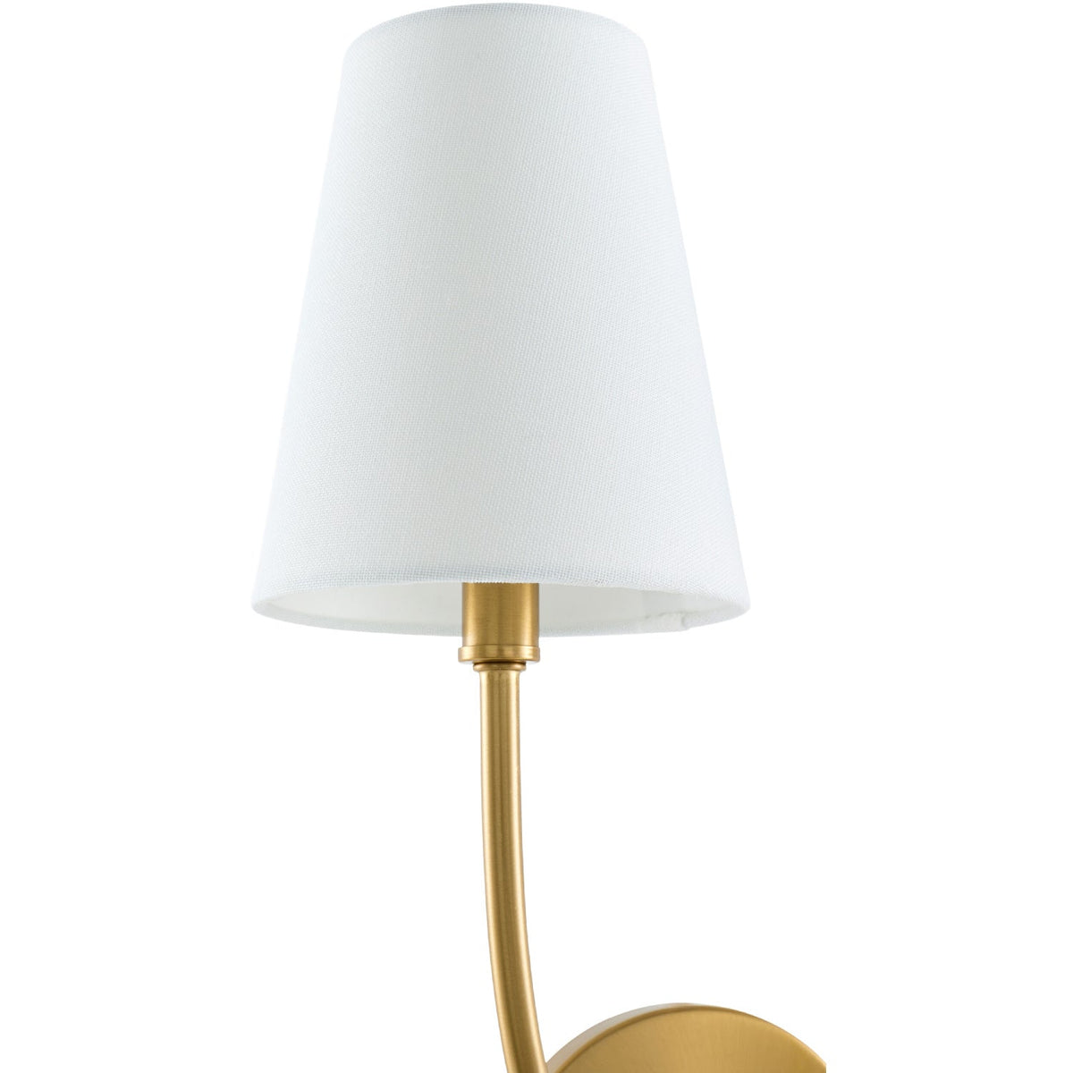 Modern European furniture - White Cotton 2-Light Wall Lamp  - www.oroa.com