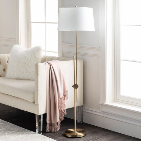 Modern European furniture - Antiqued Metallic Floor Lamp - www.oroa.com
