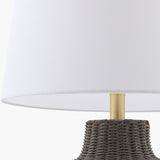 Modern European furniture - Rattan Base Accent Table Lamp S - www.oroa.com