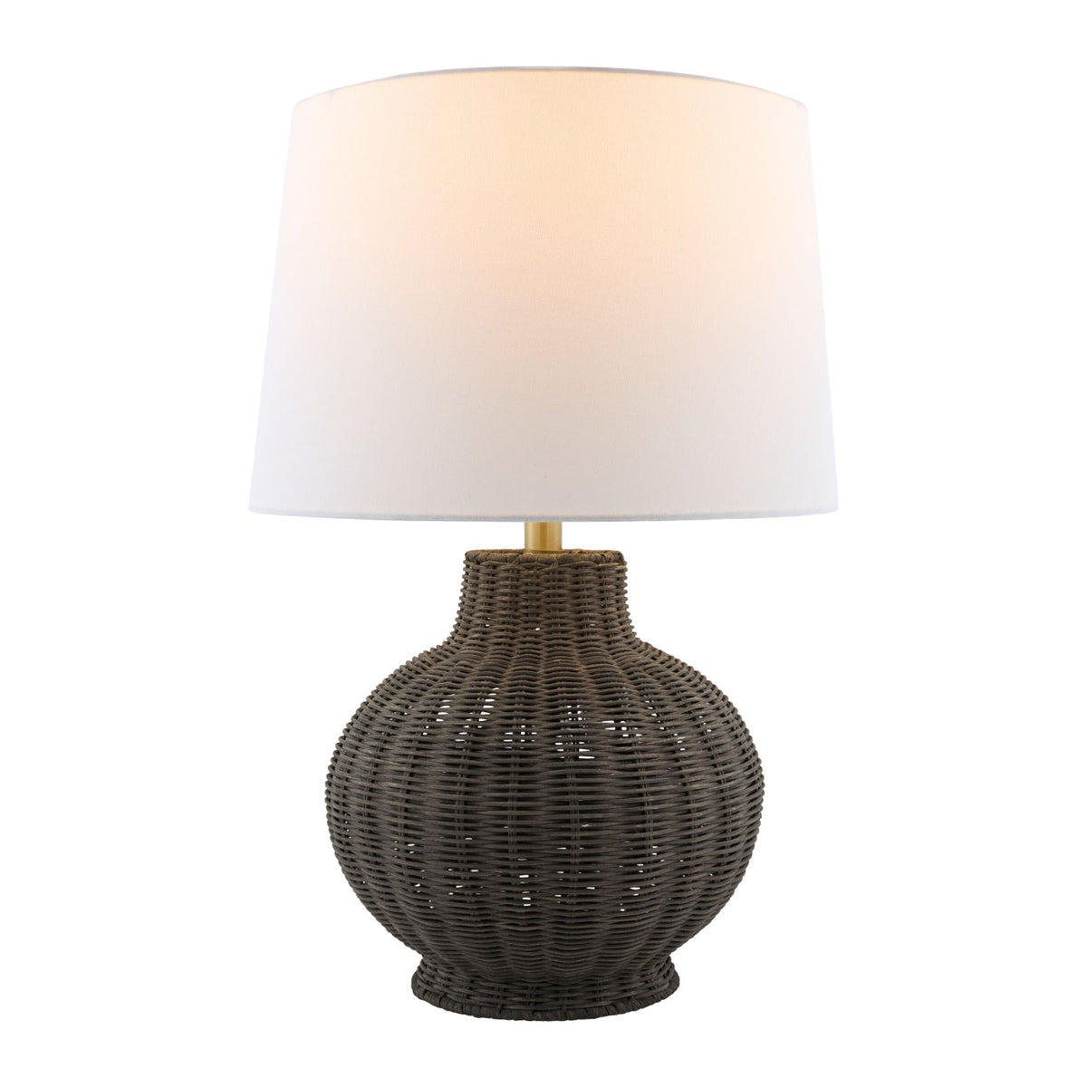 Modern European furniture - Rattan Base Accent Table Lamp S - www.oroa.com