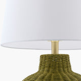 Modern European furniture - Rattan Base Accent Table Lamp S - www.oroa.com