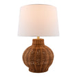 Modern European furniture - Rattan Base Accent Table Lamp S - www.oroa.com