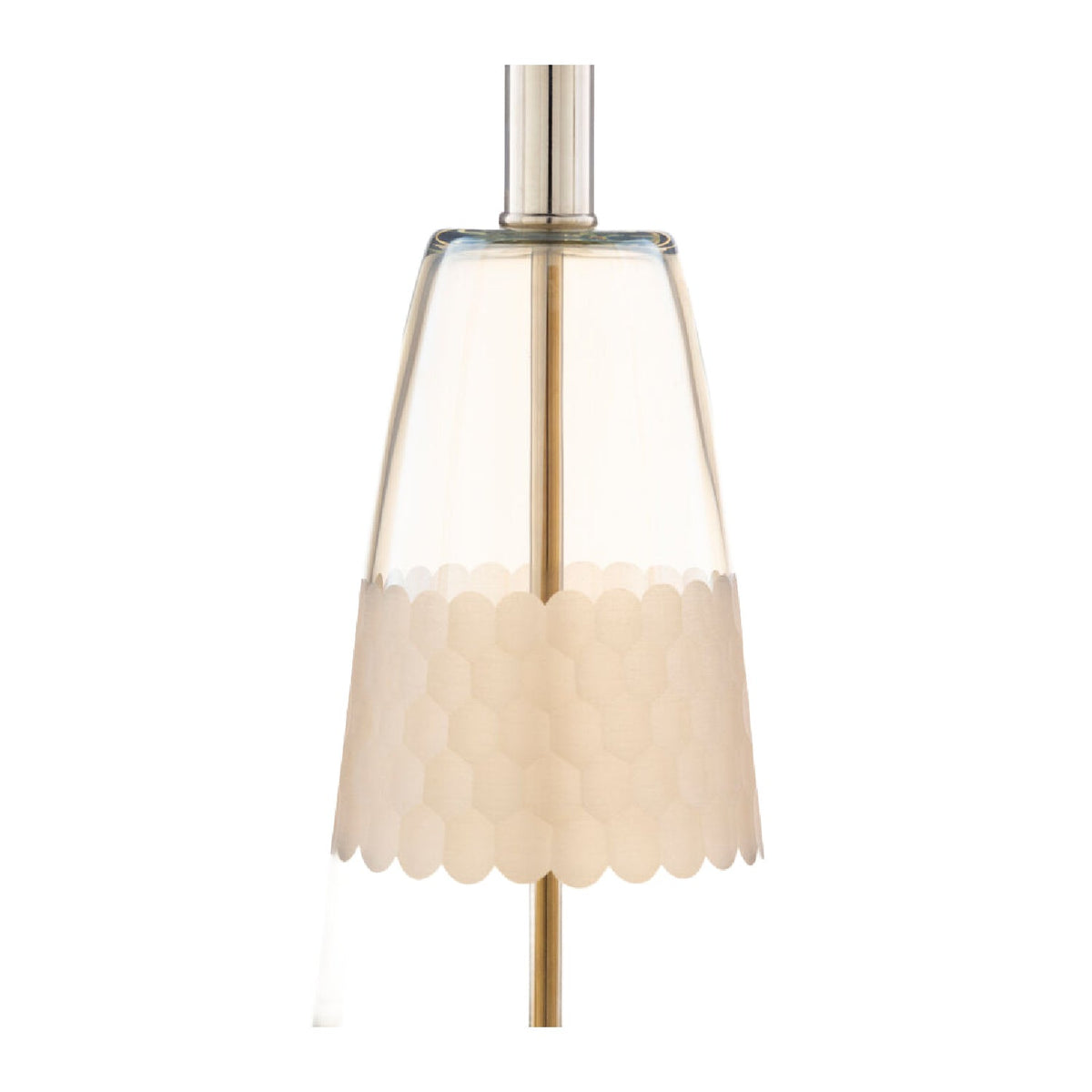Modern European furniture - Clear Glass Accent Table Lamp - www.oroa.com