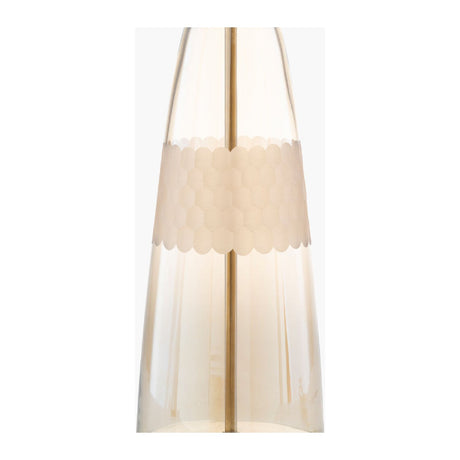 Modern European furniture - Clear Glass Accent Table Lamp - www.oroa.com