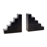 Modern European furniture - Marble Stairs Bookends (2) - www.oroa.com
