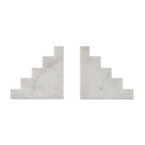 Modern European furniture - Marble Stairs Bookends (2) - www.oroa.com