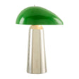 Modern European furniture - Colored Glass Shade Table Lamp - www.oroa.com