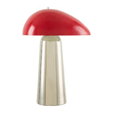 Modern European furniture - Colored Glass Shade Table Lamp - www.oroa.com