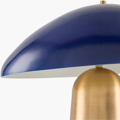 Modern European furniture - Colored Glass Shade Table Lamp - www.oroa.com