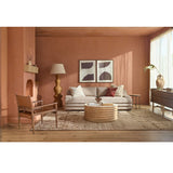 Modern European furniture - Geometrical Rattan Layer Floor Lamp - www.oroa.com