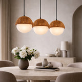 Modern European furniture - White Glass Sphere 3-Light Chandelier - www.oroa.com