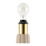 Modern European furniture - Scalloped White Cotton Table Lamp - www.oroa.com