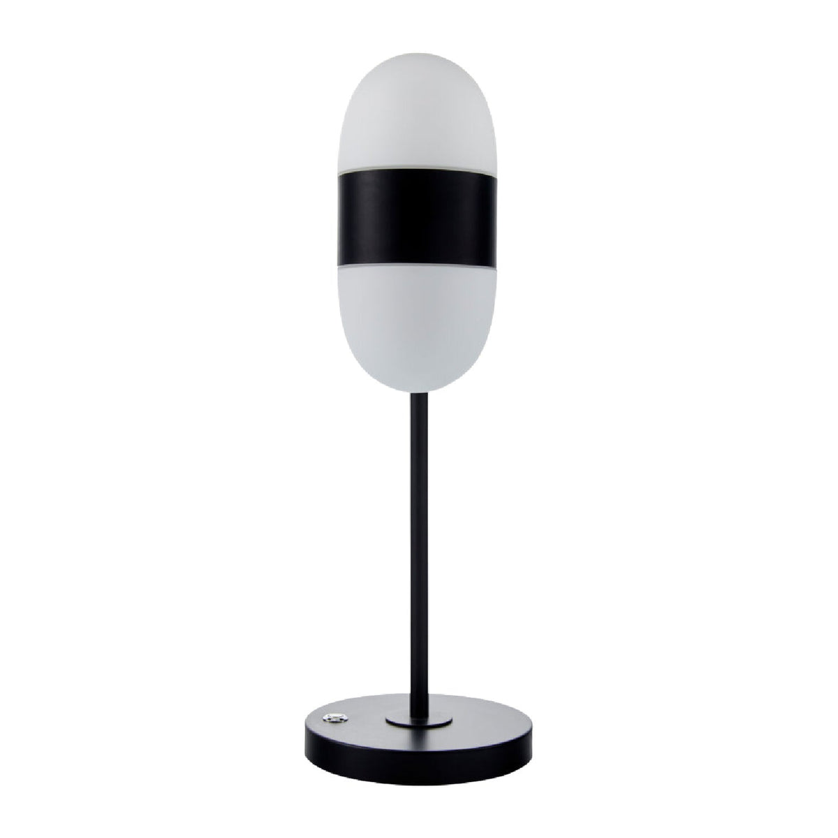 Modern European furniture - Dual White Glass Table Lamp - www.oroa.com