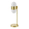 Modern European furniture - Metal Framed Glass Table Lamp - www.oroa.com