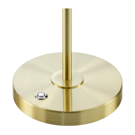 Modern European furniture - Metal Framed Glass Table Lamp - www.oroa.com