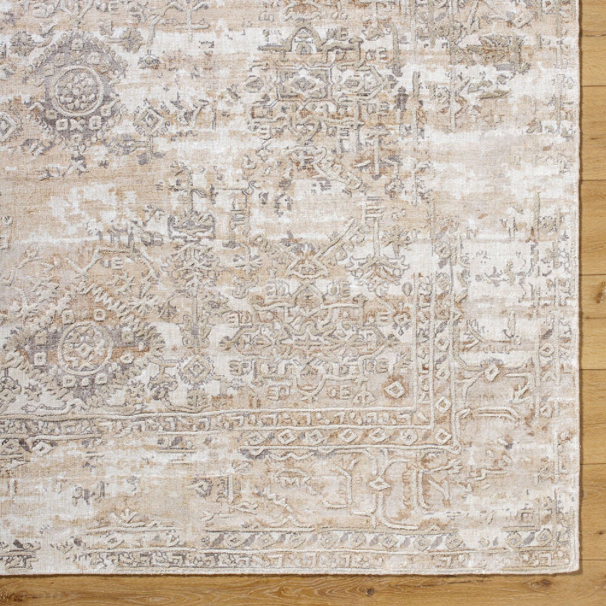 Modern furniture - Handmade Viscose Rectangular Carpet - www.oroa.com
