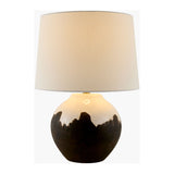 Modern European furniture - Brown Ceramic Accent Table Lamp - www.oroa.com