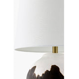Modern European furniture - Brown Ceramic Accent Table Lamp - www.oroa.com