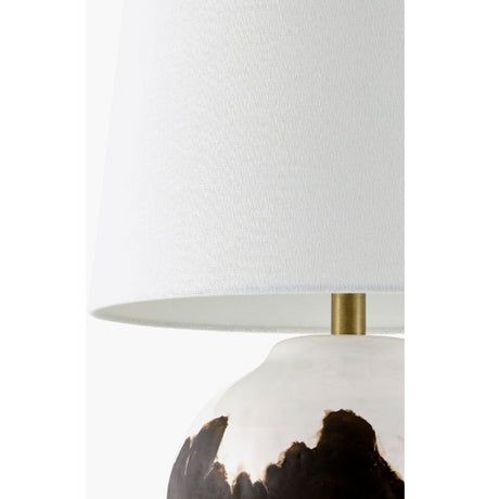 Modern European furniture - Brown Ceramic Accent Table Lamp - www.oroa.com