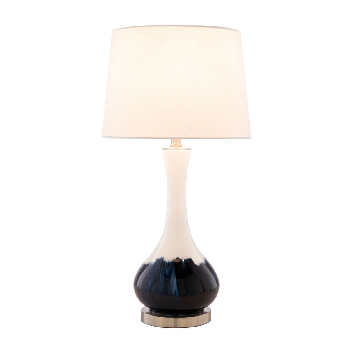 Modern European furniture - Two-Colored Glass Table Lamp - www.oroa.com