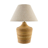 Modern European furniture - Natural Rattan Cane Table Lamp - www.oroa.com